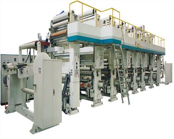 PRP紙箱預印用機組式凹版印刷機